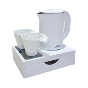 Електрическа кана, комплект - Drawer Mini - Бял, 0.8 л